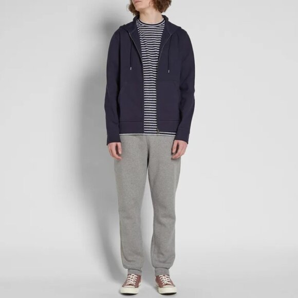 Norse Projects Niels Pocket Tee Navy White Stripe Scandi Designer Mens Medium - Picture 16 of 16